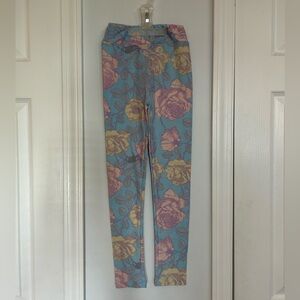 LuLaRoe Pastel Floral Leggings